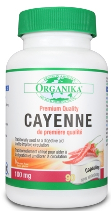 Cayenne extract powder 90cps - ORGANIKA HEALTH