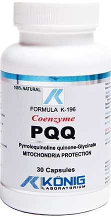 Coenzima PQQ 15mg 30cps - KONIG