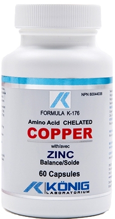 Copper [cupru balanta zinc] 60cps - KONIG LABORATORIUM