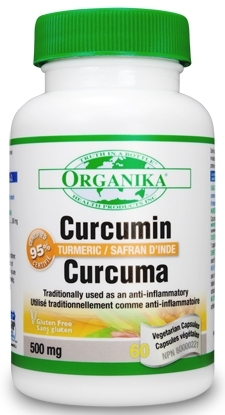 Curcumin 500mg 60cps - ORGANIKA HEALTH