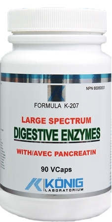 Enzime digestive 90cps - KONIG