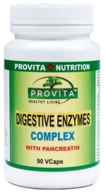 Complex enzime digestive 90cps - PROVITA NUTRITION