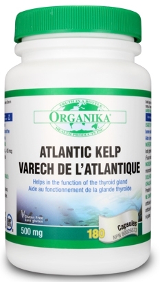 Kelp atlantic 500mg 90cps - ORGANIKA HEALTH