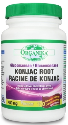 Konjac glucomannan 120cps - ORGANIKA HEALTH