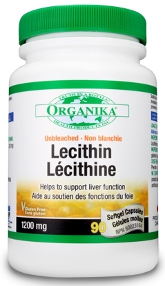 Lecitina 90cps - ORGANIKA HEALTH