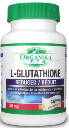 Lglutathione reduced 50mg 50cps - ORGANIKA HEALTH