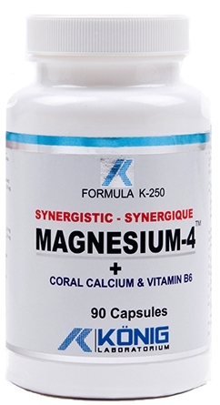 Magneziu calciu coral vitamina B6 90cps - KONIG