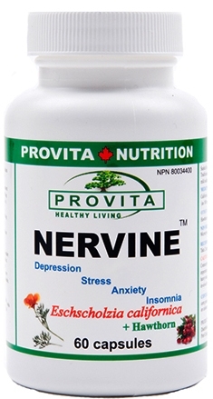 Nervine 60cps - PROVITA NUTRITION