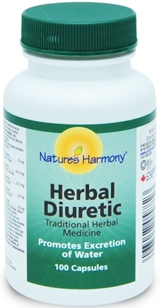 Herbal Diuretic 100cp - NATURES HARMONY