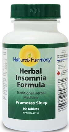 Herbal Insomnia 90cp - NATURES HARMONY