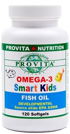 Omega3 smart kids 120cps - PROVITA NUTRITION