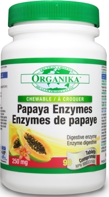 Enzime forte papaya 90cps - ORGANIKA HEALTH