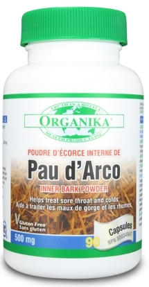 Pau D`arco 500mg 90cps - ORGANIKA HEALTH