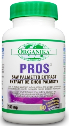 Pros [saw palmetto] 60cps - ORGANIKA HEALTH