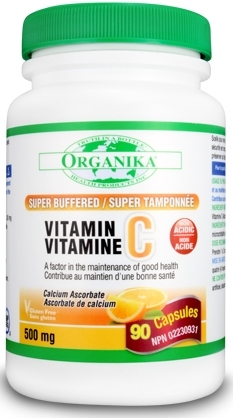 Vitamina C bioflavonoizi rutin 500mg 90cps - ORGANIKA HEALTH