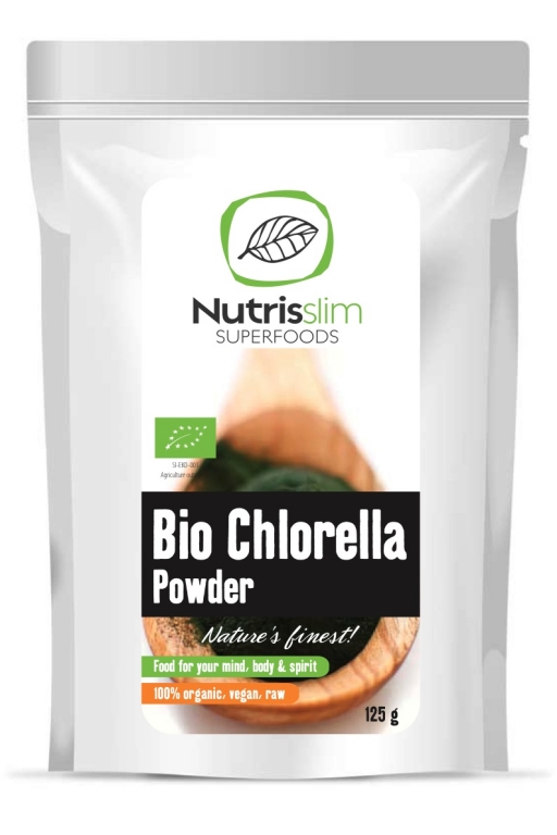 Pulbere chlorella eco 125g - NUTRISSLIM