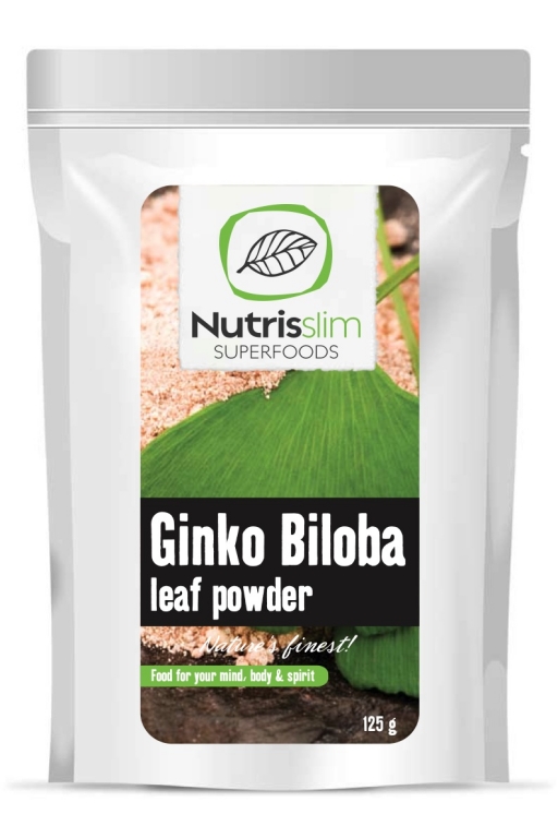 Pulbere ginkgo biloba eco 125g - NUTRISSLIM