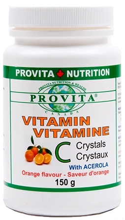 Vitamina C BioFlavonoide cristale 150g - PROVITA NUTRITION