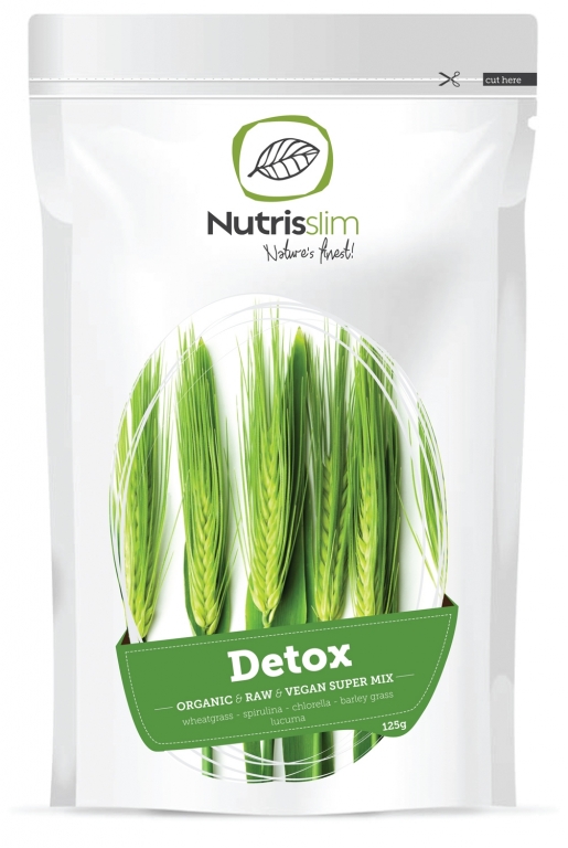 Pulbere mix raw vegan Detox eco 125g - NUTRISSLIM