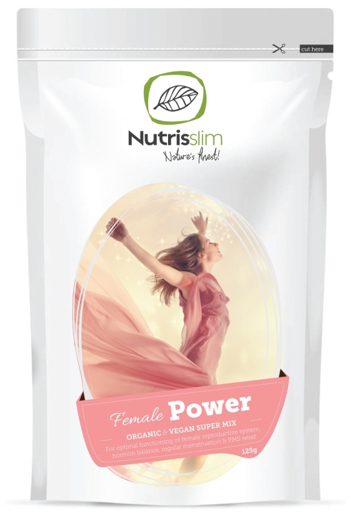 Pulbere mix vegan Power femei eco 125g - NUTRISSLIM