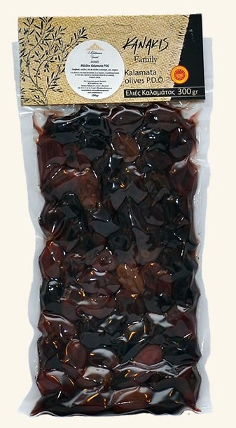 Masline kalamata vidate 300g - KANAKIS