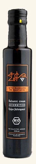 Otet balsamic crema mandarine bio 250ml - SOFIA TIS FISIS