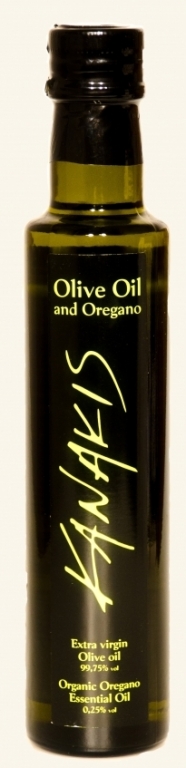 Ulei masline extravirgin oregano 250ml - KANAKIS