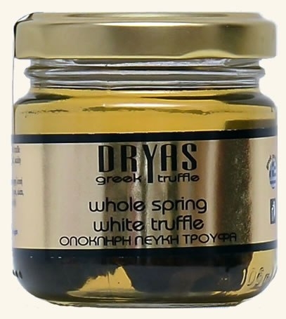 Conserva trufe albe primavara intregi 25g - DRYAS GREEK TRUFFLE