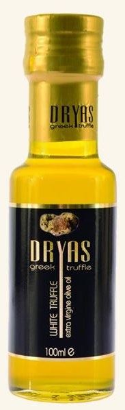 Ulei masline extravirgin aroma trufe albe 100ml - DRYAS GREEK TRUFFLE