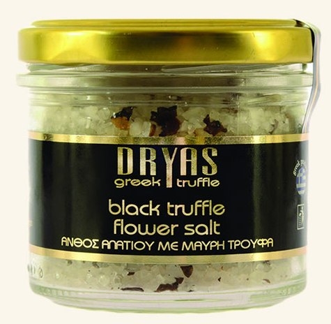 Sare flori trufe negre 100g - DRYAS GREEK TRUFFLE