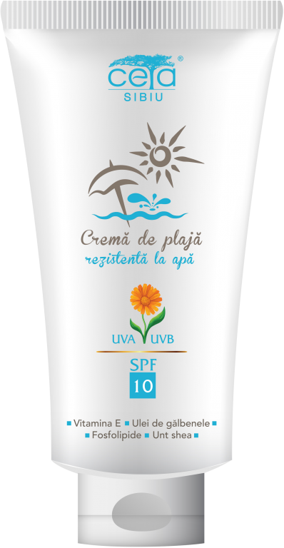 Crema plaja spf10 200ml - CETA SIBIU