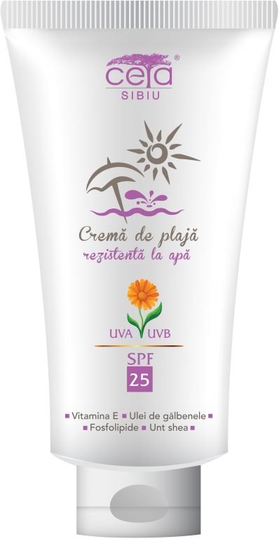 Crema plaja spf25 200ml - CETA SIBIU