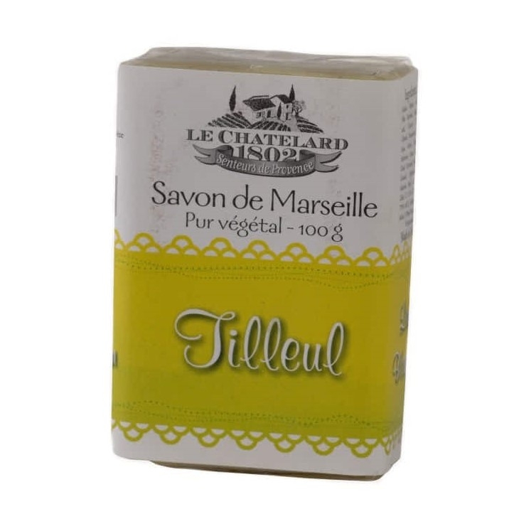 Sapun Marsilia flori tei 100g - LE CHATELARD 1802