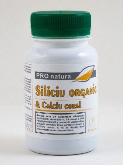 Siliciu calciu coral 60cps - MEDICA