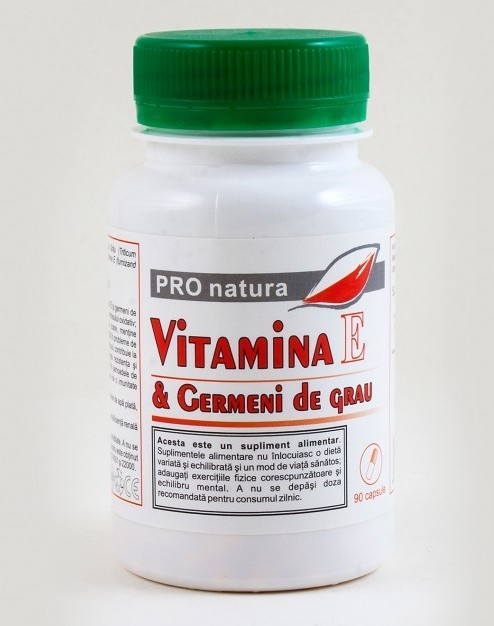 Vitamina E germeni grau 90cps - MEDICA