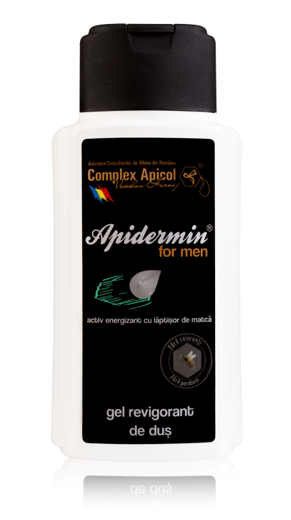 Gel dus revigorant Apidermin Men 200ml - COMPLEX APICOL