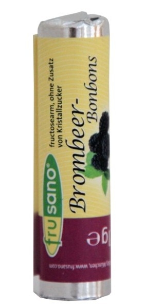 Bomboane mure negre eco 21g - FRUSANO