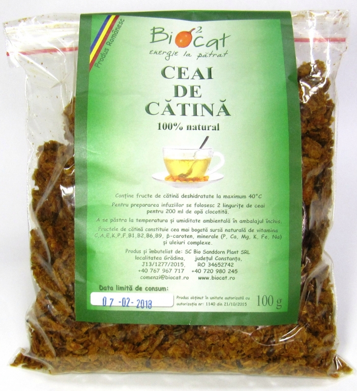 Ceai catina 100% eco 100g - BIOCAT