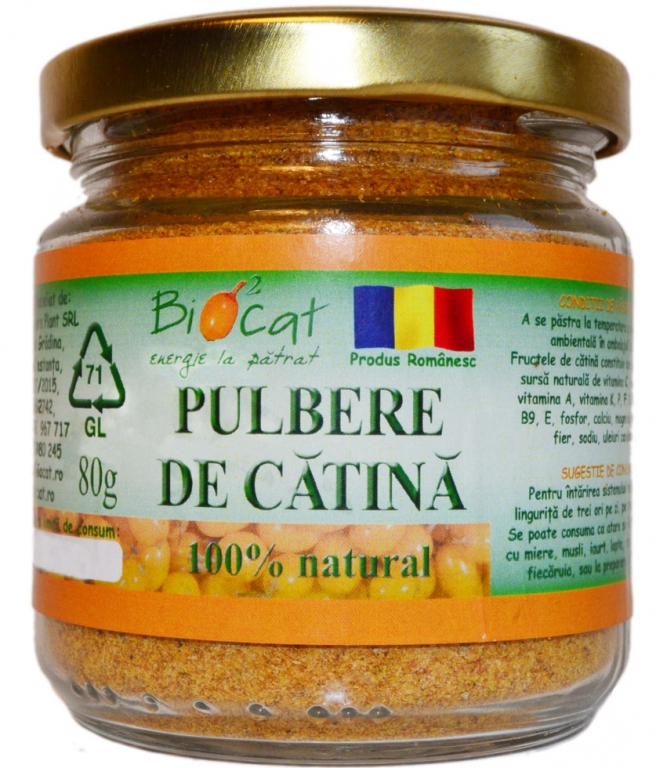 Pulbere catina eco 80g - BIOCAT