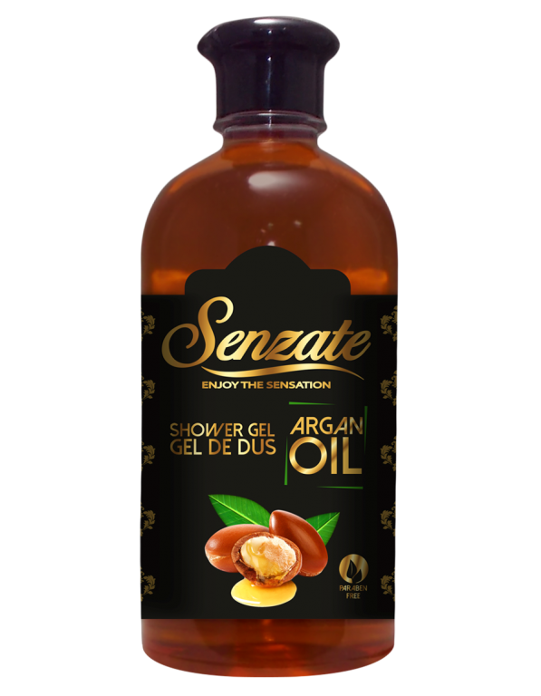 Gel dus corp ulei argan 500ml - SENZATE