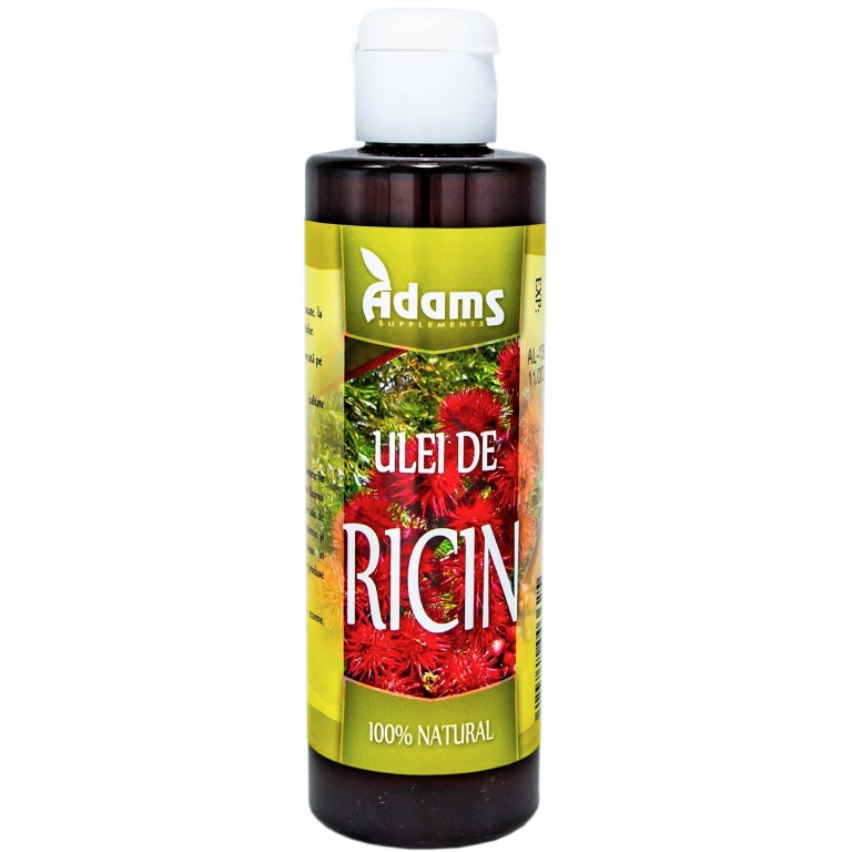 Ulei ricin 200ml - ADAMS