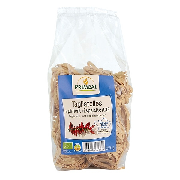 Paste tagliatelle grau ardei iute eco 250g - PRIMEAL