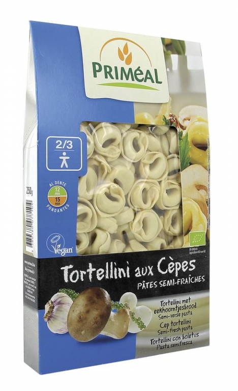 Paste tortellini grau ciuperci eco 250g - PRIMEAL