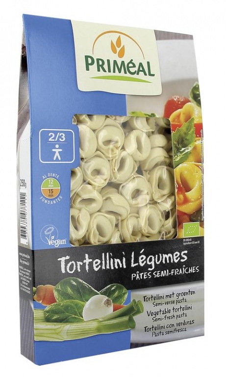 Paste tortellini grau legume eco 250g - PRIMEAL