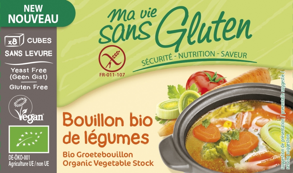 Cubulete supa legume fara gluten fara drojdie eco 8x9g - MA VIE SANS GLUTEN