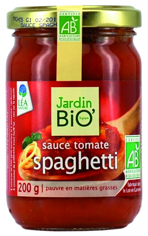 Sos tomat pt spaghete eco 200g - JARDIN BIO