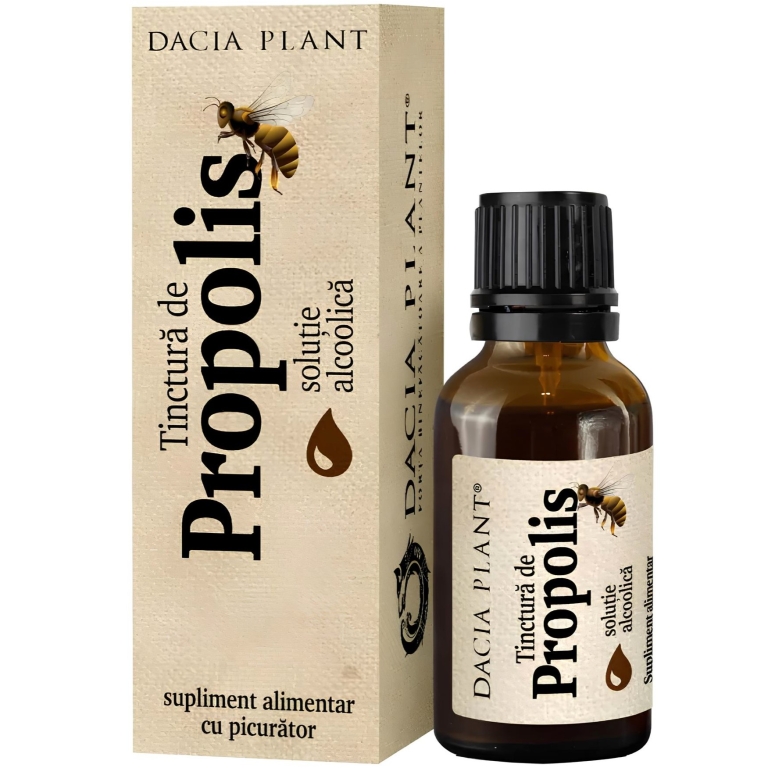 Tinctura propolis 25% 20ml - DACIA PLANT