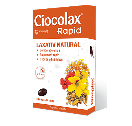 Ciocolax rapid 10cps - SOLACIUM PHARMA