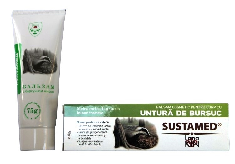 Balsam untura bursuc 75g - SUSTAMED