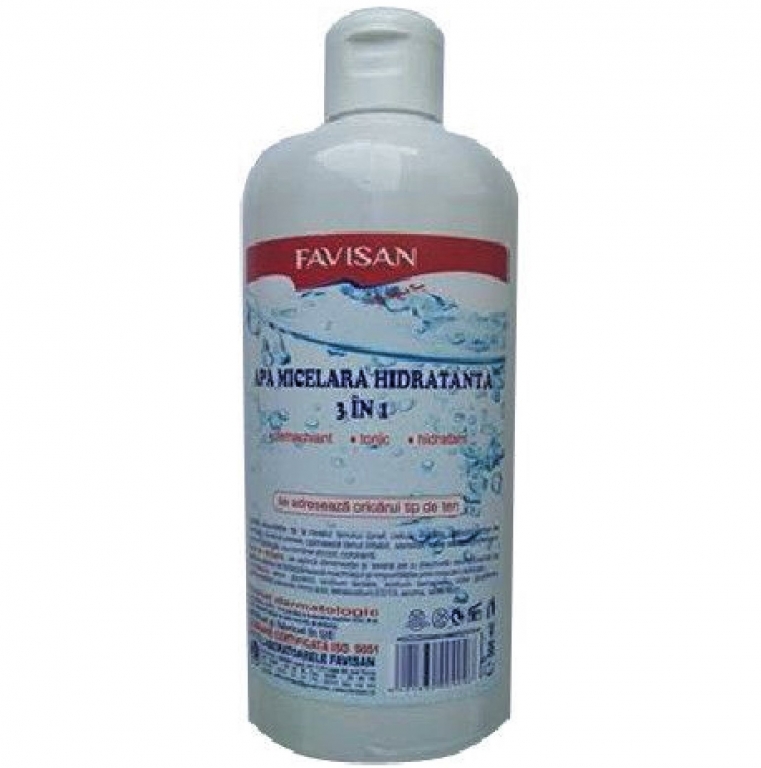 Apa micelara hidratanta 3in1 500ml - FAVISAN